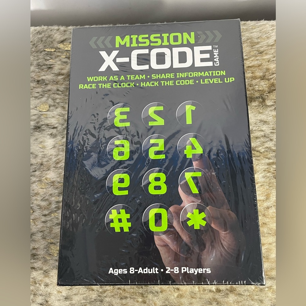 5 for $25🔥Mission X-Code Cooperative Strategy Board Game- New